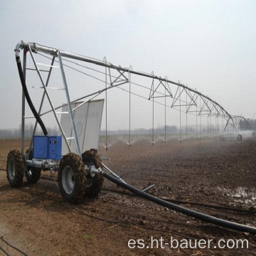 Irrigación del pivote central de la máquina de la irrigación de la eficacia alta para la granja / el irrigador que viaja